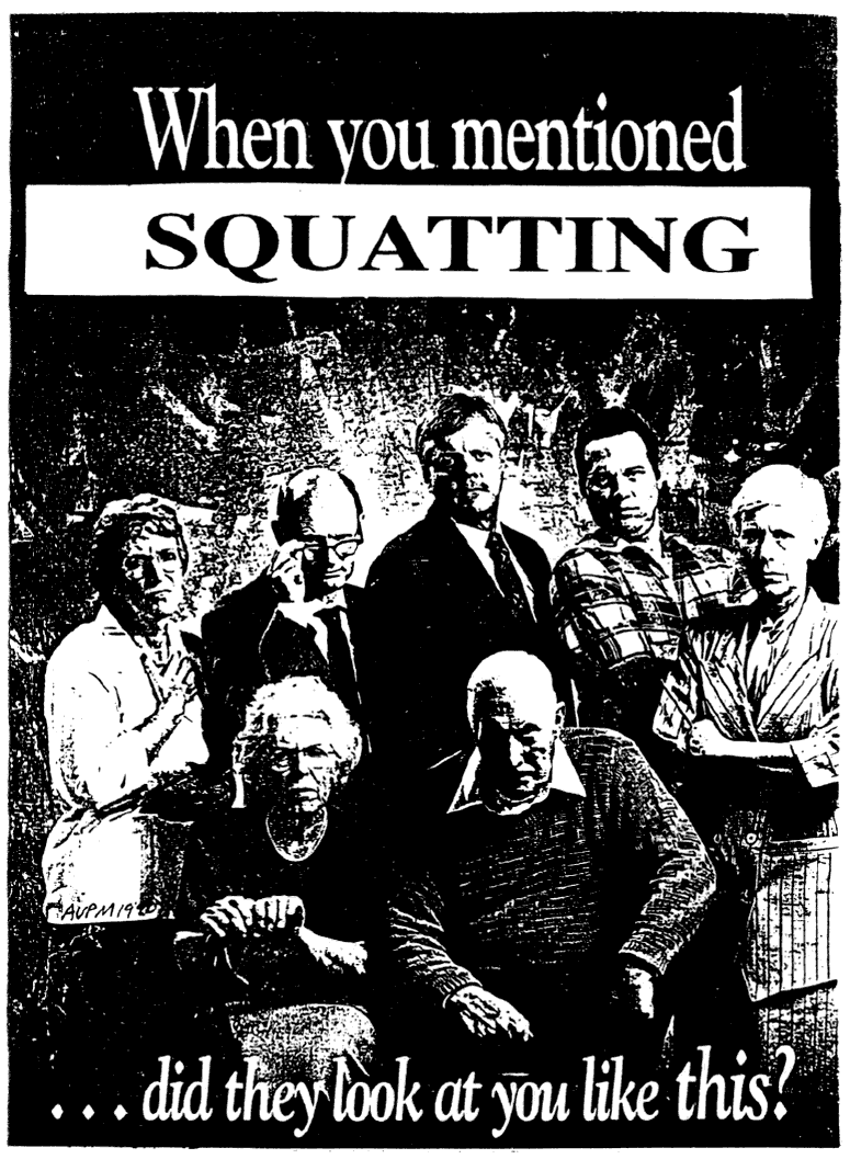 When you mentioned Squatting...