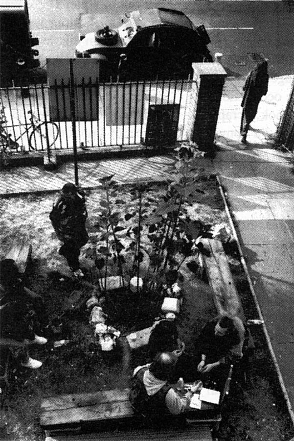 CoolTan squat, Brixton, 1995