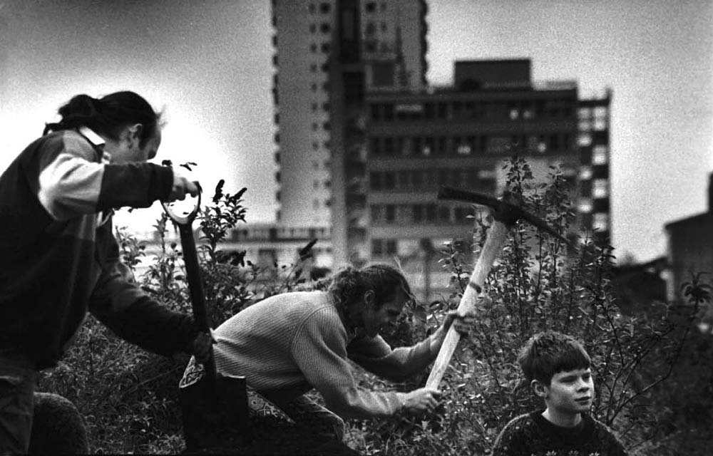 Wandsworth land occupation, 1996