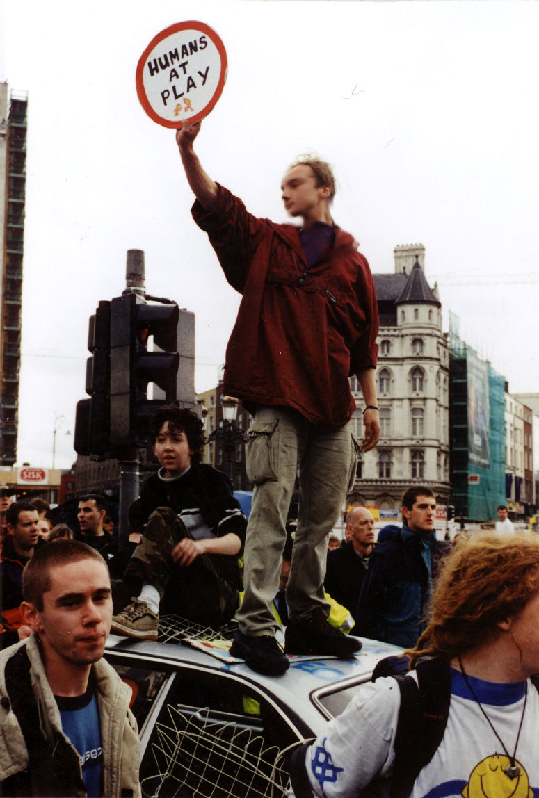Reclaim The Streets in Dublin