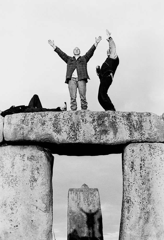 Stonehenge Summer Solstice Sunrise, June 1999